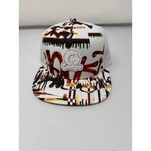 Cookies SF Undisputed Foam Mesh Abstract Trucker Hat White Multi Snapback OS